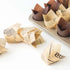 200pcs Tulip Cupcake & Muffin Tins Liners, 2” Standard Newspaper Pattern Paper Baking Cups Nature and White...