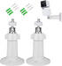 2 Pack Wall Mount for Wyze Cam Pan V3 & Wyze Cam V4/V3 & Wyze Cam Outdoor/Indoor,360 Degree Swivel Adjustable for Wyze Outdoor Indoor Camera Syste...