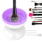 Purple Electric Makeup Brush Cleaner Machine, Windspeed Silicone Brush Cleaner Machine Beauty Blender Cleanser For Beauty Makeup Brushes, Christma...