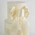 MEEDEE Ivory Satin Ribbon 2 Inch Ivory Ribbon Lux Satin Double Faced Ribbon by 25 Yards Ivory Silk Ribbon Beige Satin Ribbon for Gift Wrapping, Sa...