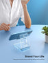 Lamicall Cell Phone Stand, Phone Dock - Clear Office Cell Phone Holder, Transparent Phone Stand for Desk, Desktop, Acrylic Office Desk Accessories...