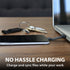 Lever Gear CableKit - Key Chain Charging Cable Compatible with Apple iPhone. Keychain Charger Cord + Micro USB Adapter or USB C Adapter, SIM Card ...