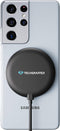 Techsmarter 15W Wireless Charger Pad with Suction Cups. Compatible with iPhone 14, 13, 12, 11, XS, X, XR, Samsung S23, S22, S21, S20, S10, S9, Not...