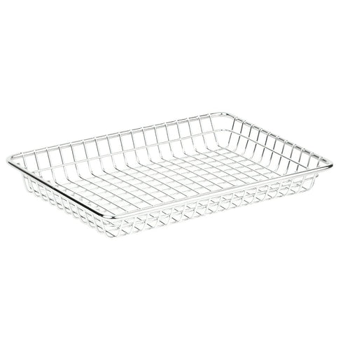 G.E.T. 4-835809 Metal Rectangular Wire Serving Tray Stainless Steel Wire Baskets Collection...