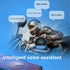 Motorcycle Helmet Bluetooth Headset,Geva BT V5.0 Bluetooth for Helmet,160 Hrs Riding Bluetooth Speaker Helmet, A10 Motorbike Helmet Communication ...