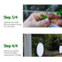 Electric Fence Alert Markers, High Visibility Reflector Stop Wildlife Crashing Farm Fencing with Strong Metal Clips Don’t Slide or Fall Off Stay o...