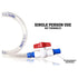 Beer Bong Tube and Funnel - with Valve, Optional Single or Double Header Y-Attachment, 5 Interchangeable Mouthpieces, Shotgun Keychain Tool - Kink...