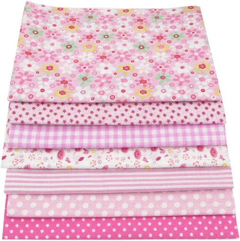 56pcs 9.8" x 9.8" (25cm x 25cm) No Repeat Design Printed Floral Cotton Fabric for Patchwork, Precut Fabric Square for DIY Sewing,Quilting Squares ...