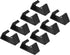 PATIKIL Patio Furniture Clips, 8 Pack Sofa Clamps Fixed Buckle Wicker Rattan Chair Fasteners for Outdoor, Black...