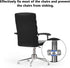 2 Pcs Fix Sinking Office Chair,304 Stainless Steel Office Chair Saver Adjustable Height Chair Saver Kit with Hexagon Wrench&Leather Pads Support f...