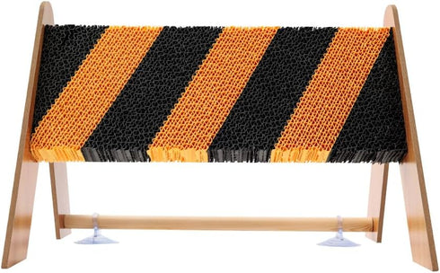 Cat Scratcher Pad, Barricade Shape Cat Scratching Board Cardboard Cat Scratcher for Indoor Large Cats Kitten Cat Scratch Pad Board Easy for Cats t...