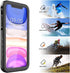 SPORTLINK Waterproof Case for iPhone 11, Full Body Heavy Duty Protection Full Sealed Cover Shockproof Dustproof Built-in Clear Screen Protector Ru...
