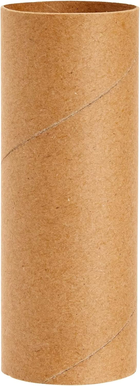 Bright Creations 36 Pack Brown Cardboard Tubes for Crafts, DIY Craft Paper Roll for Diorama (1.6 x 4.7 in)...