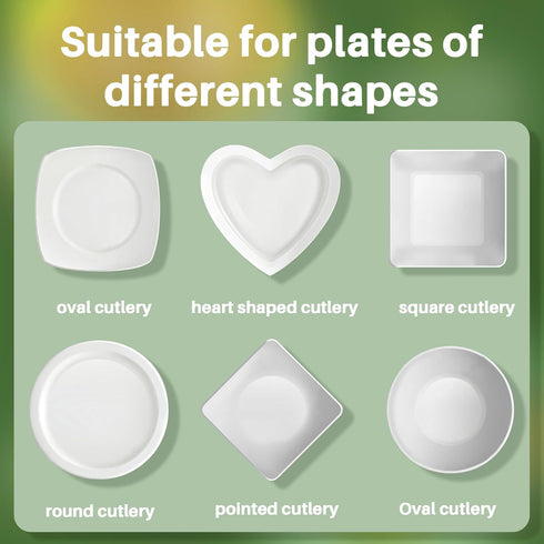 60Pcs Bowl Covers Reusable - Plastic Bowl Covers Elastic Reusable Fresh Keeping Bags Food Plastic Wrap Elastic Bowl Covers Reusable Plastic Food C...