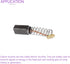 DMiotech 5 Pack 10mmx5mmx4mm Carbon Brushes for Electric Motor...