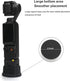 PCTC Silicone Non-Slip Desktop Mount for DJI Osmo Pocket 3, Lightweight and Compact, OSMO Pocket 3 Accessories (Silicone Black/Large)...