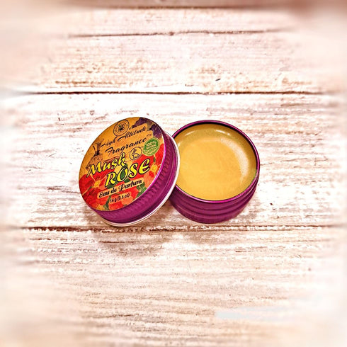 Floral Perfumes for Women - Eau de Parfum Solid Balm Natural Fragrance Wedding Party Travel Guest Favors Gifts (0.5 Ounce (Pack of 1), musky, swee...