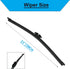 Rear Wiper Blade-11 inch Rear Windshield Wiper Blades for Ford Explorer 2011-2019, Ford Escape 2013-2019, Lincoln MKX 2015-2018, Lincoln MKC 2015-...