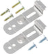 Samsung Dishwasher Mounting Bracket DD94-01002A Dishwasher Assembly-install Kit Replacement #DD94-01002A AP4450818 DW80K5050US PS4222710 - Diy eTips Included - Upgraded Mounting Set
