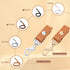 RAYNAG Skinny Leather Purse Strap Replacement - Adjustable Crossbody Strap for Handbags with Silver Hardware, Thin Shoulder Strap, Brown...