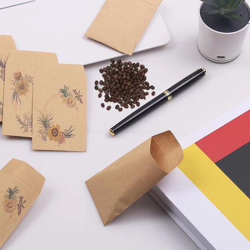 150 Pack Seed Saving Envelopes,Small Paper Envelopes for Seeds,Mini Envelopes,Coin Envelopes,Key Envelopes,Self-Adhesive Kraft Seed Envelopes,Let ...