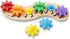 Melissa & Doug Rainbow Caterpillar Gear Toy With 6 Interchangeable Gears - For Toddlers And Babies...