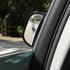 Back Passenger Rear View Mirror Adjustable Blind Spot Mirror,Real Glass,Car SUV Side View Mirror Wide Angle With Convex Surface Stick on B-Pillar ...