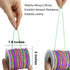 1mm Stretchy Bracelet String, Sturdy Rainbow Elastic String Elastic Cord for Jewelry Making, Necklaces, Beading and Crafts...