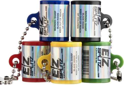 EZ SPLITZ Cigarillo Splitters - Small, Portable with Keychain, Makes a Precise Clean Cut...