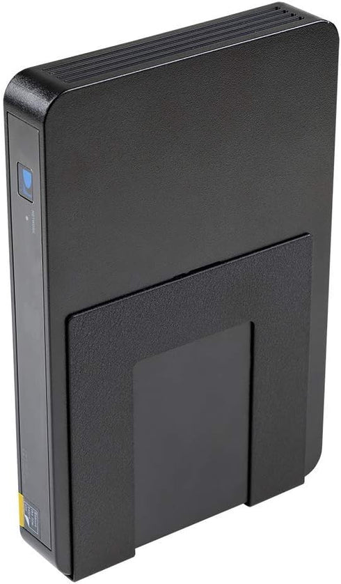 HIDEit Mounts Uni-S VESA Mount - American Company - Black Steel Adjustable Wall Mount - Cable Box Wall Mount, DVD Player Wall Mount, Streaming Dev...