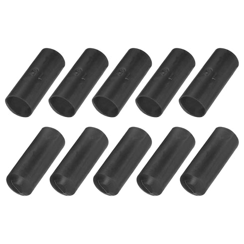 MECCANIXITY 15Pcs Heat Shrink End Cap 15mm ID x 45mm L 3:1 Ratio Heat Shrink Tubing Caps Lined Sealed Waterproof Adhesive for Electrical Wire Cabl...