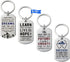 Inkstone Motivational Keychains 12-Pack with Inspirational Quotes - Perfect for Teacher Appreciation, Nurses Week Gifts, and Bulk Keychain Accesso...