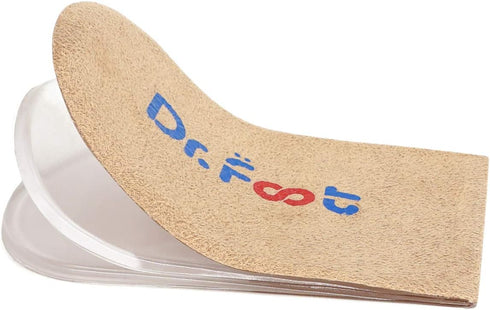 Dr.Foot Adjustable Orthopedic Heel Lift Inserts, Height Increase Insole for Leg Length Discrepancies, Heel Spurs, Heel Pain, Sports Injuries, and ...