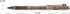 SMOOTHERPRO Solid Brass Bolt Action Pen Compatible with Pilot G2 Refill Stainless Steel Clip Heavy Weight for Tremor Parkinson Arthritic Hands Cop...