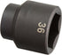 SK Tools USA 1/2" Drive, 36MM, 6 Point, Standard Impact Socket 34086...