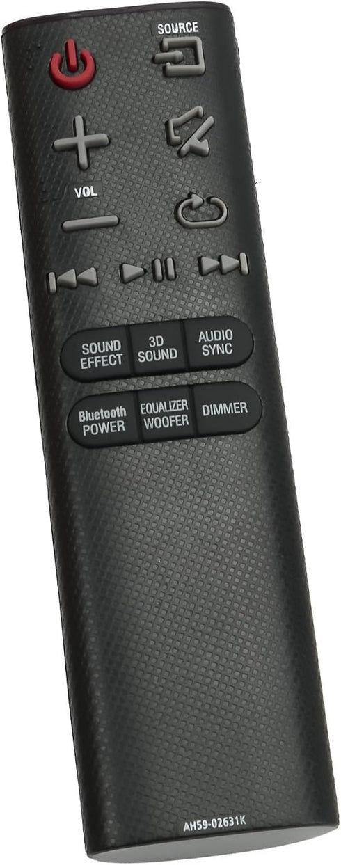 New AH59-02631K Replacement Remote Control Compatible with Samsung AH59-02631JSound Bar HW-HM45 HW-HM45C HWH750 HWHM45 HWHM45C PS-WJ651 HW-H750 PS...