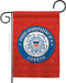 Proud Grandparent Coastie Garden Flag - Armed Forces Coast Guard USCG Semper Paratus United State American Military Veteran Retire Official - Hous...