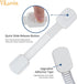 Child Proof Cabinet Locks - Cabinet Locks Baby Proofing with 3M Adhesives for Refrigerator, Oven, Cupboards, Toilet Seat - Adjustable,Easy Install...