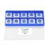 15mm Square Straight Carbide Inserts for woodturning, 15×15×2.5mm Replacement Cutter Knives for Woodworking Fits Spiral, Helical Planer Cutter, He...