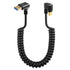 SinLoon U Shape USB Type C Spring Cable 5Gbps Retractable 90 Degree USB3.0 to USB C Charging Cable and Data Transfer for Phone, Tablet, Other USB ...