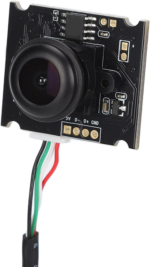 3MP USB Camera Module, 110° Angle of View Mini Web Cam, USB2.0 Webcam Board Module Clearer Industrial Image with OV3660 Sensor for Android, Suppor...