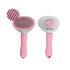 Self-Cleaning Button, Cat Brush, Dead Hair Brush, Dog Brush, Pet Grooming Tool, Suitable for Dogs Cats Short and Long Hair Shedding, Deshedding To...