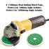 Keadic 10 - Piece 100mm Wool Felt Disc Polishing Buffing Wheel Pad Bore Dia...