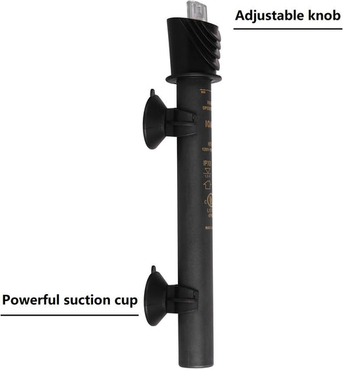Aquarium Heater for Fish Tank 50W for up to 20 Gallons Tanks Shatterproof for both Marine and Fresh Water Engineering Plastic Tube outside and Sta...