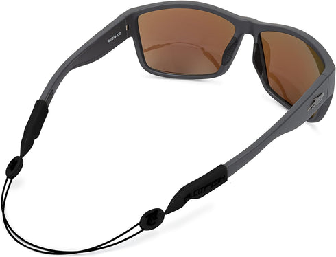 Pilotfish No Tail Adjustable Eyewear Retainer Cable Strap: Sunglasses, Eyeglasses, Glasses (14 Inch, Tactical Black)...