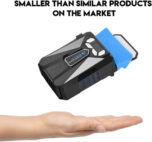 Laptop Cooler, Portable Slim 5V Mini Air Extracting Adjustable Quiet USB Powered Laptop Notebook Cooler Cooling Fan Compatible for Most Laptops Di...