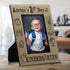 BELLA BUSTA-Personalize My First Day of Kindergarten- kids School Keepsake Engraved Leather Picture Frame (5 x 7 Vertical (kindergarten))...