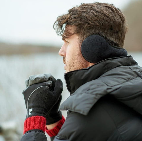 Degrees Winter Ear Warmers | Behind-the-Head Adjustable & Foldable Earmuffs...