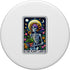 Funny Plant Lady Tarot Vintage Skeleton Floral Moon Garden PopSockets Standard PopGrip...