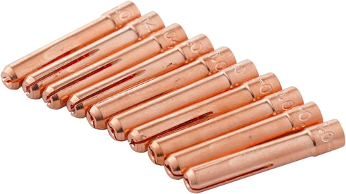 TIG Collet 13N24 (1/8"&3.2mm) for TIG Welding Torch 9, 20 & 25 Series Consumables Collets 10Pcs...